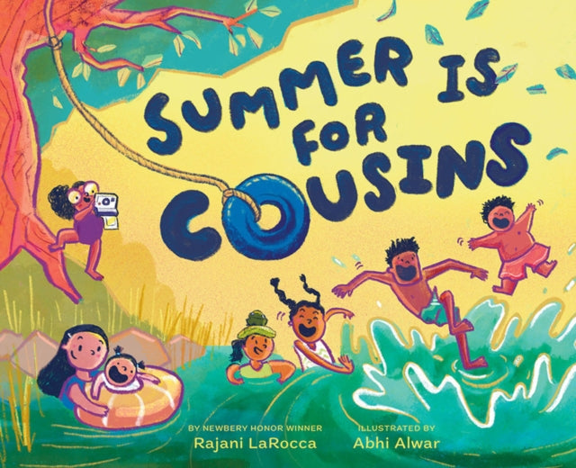 Book cover of: Summer Is for Cousins. By: Rajani LaRocca