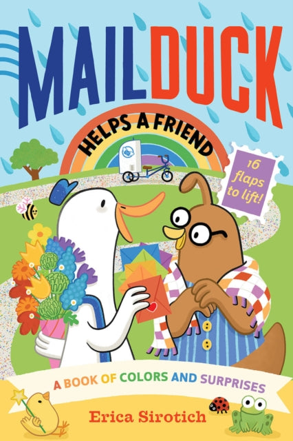 Book cover of: Mail Duck Helps a Friend (A Mail Duck Special Delivery). By: Erica Sirotich