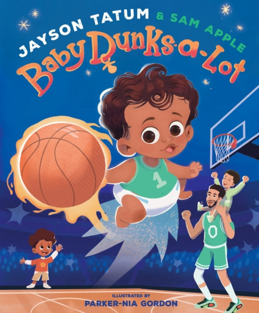 Book cover of: Baby Dunks-a-Lot. By: Jayson Tatum