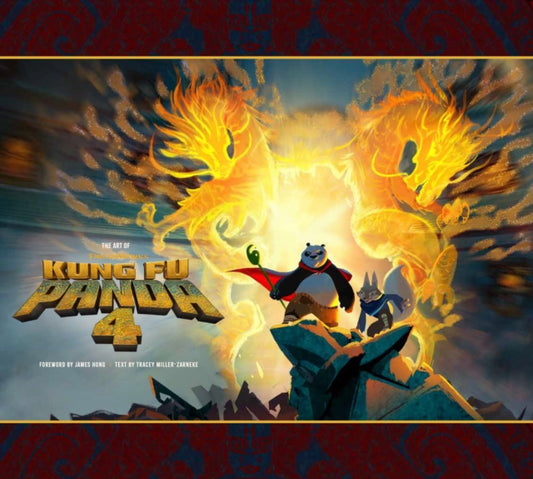 Book cover of: Art of DreamWorks Kung Fu Panda 4. By: Tracey Miller-Zarneke