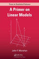 Book cover of: Primer on Linear Models. By: John F. Monahan
