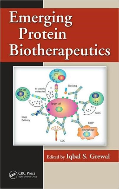 Book cover of: Emerging Protein Biotherapeutics. By: Iqbal S. Grewal