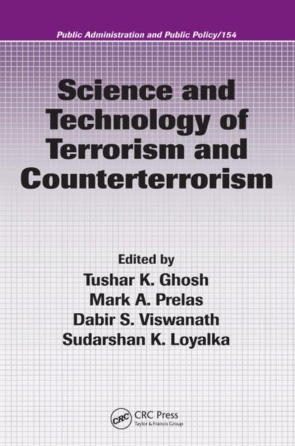 Book cover of: Science and Technology of Terrorism and Counterterrorism. By: Mark A. Prelas