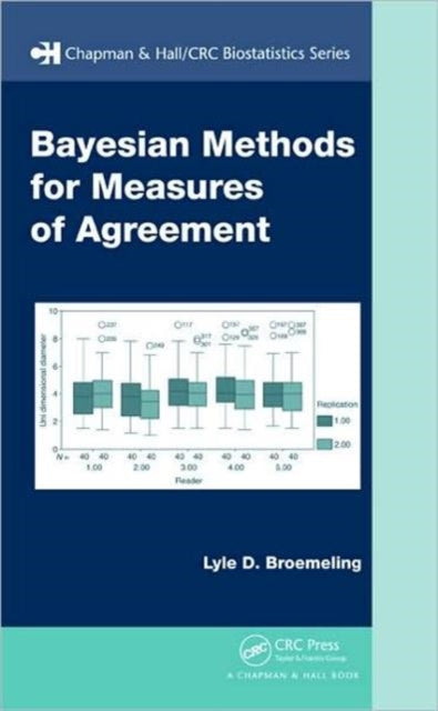 Book cover of: Bayesian Methods for Measures of Agreement. By: Lyle D. Broemeling