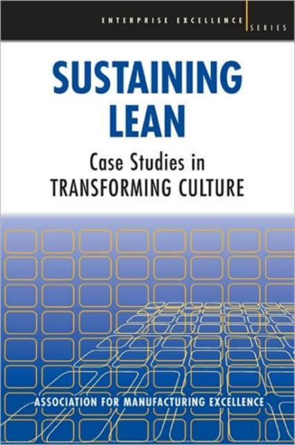 Book cover of: Sustaining Lean