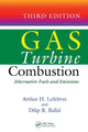 Book cover of: Gas Turbine Combustion. By: Arthur H. Lefebvre