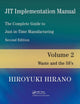 Book cover of: JIT Implementation Manual -- The Complete Guide to Just-In-Time Manufacturing. By: Hiroyuki Hirano