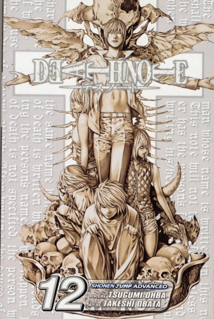 Book cover of: Death Note, Vol. 12. By: Tsugumi Ohba