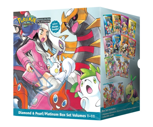 Book cover of: Pokemon Adventures Diamond & Pearl / Platinum Box Set. By: 日下秀憲 [Hidenori Kusaka]