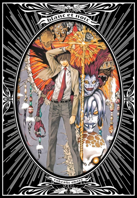 Book cover of: blanc et noir: Takeshi Obata Illustrations. By: Takeshi Obata