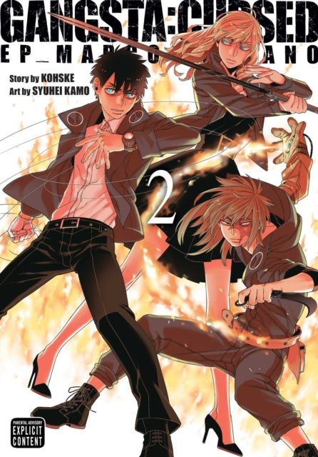 Book cover of: Gangsta: Cursed., Vol. 2. By: Kohske