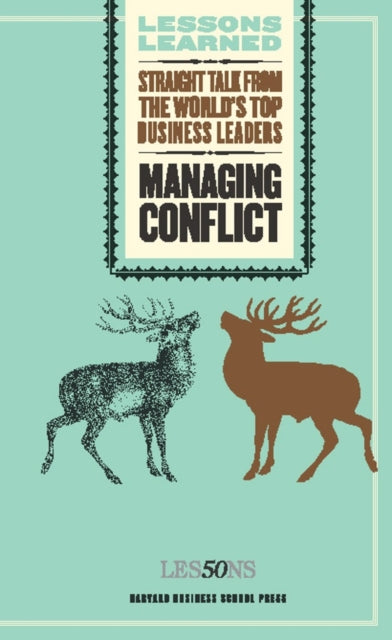 Book cover of: Managing Conflict. By: Harvard Business School