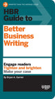 Book cover of: HBR Guide to Better Business Writing (HBR Guide Series)
