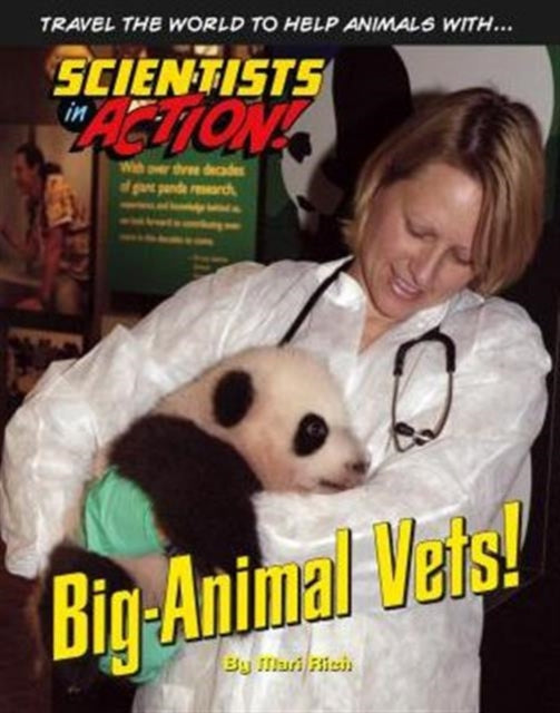 Book cover of: Big-Animal Vets. By: Mari Rich