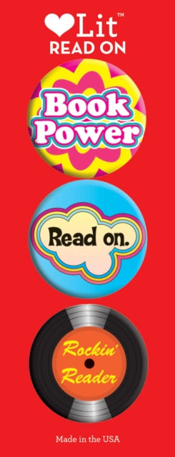 Read On 3 Badge Set