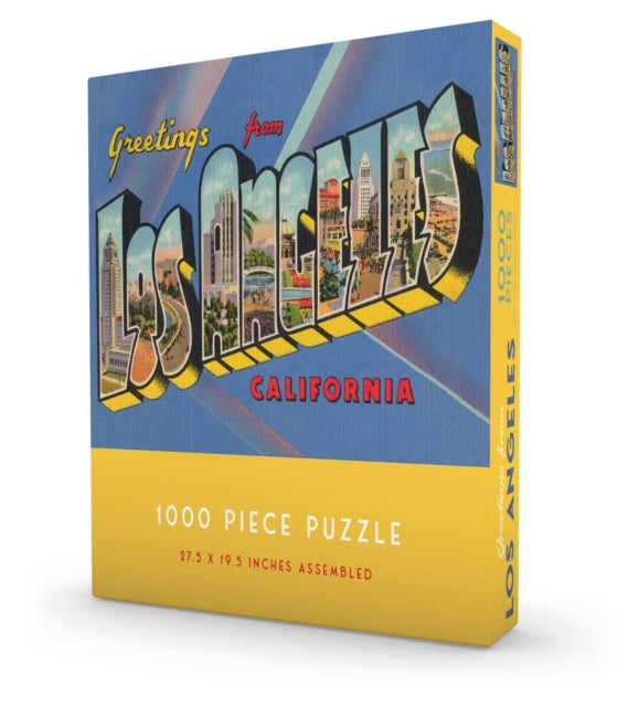Book cover of: Greetings from Los Angeles Puzzle 1000 Pieces