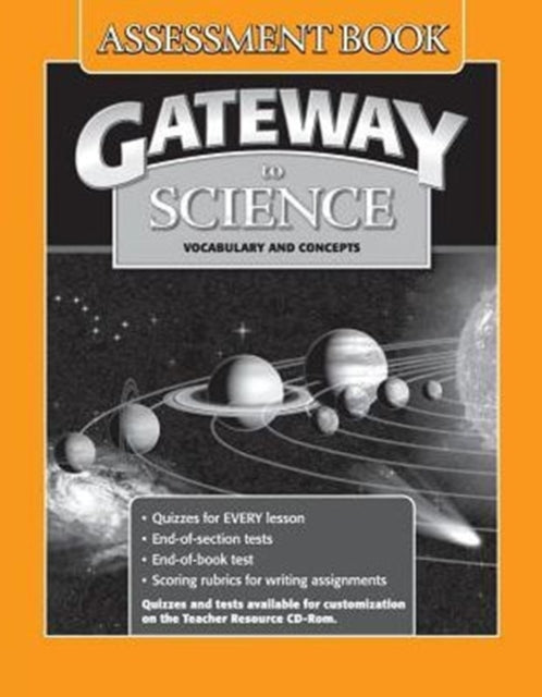 Book cover of: Gateway to Science: Assessment Book