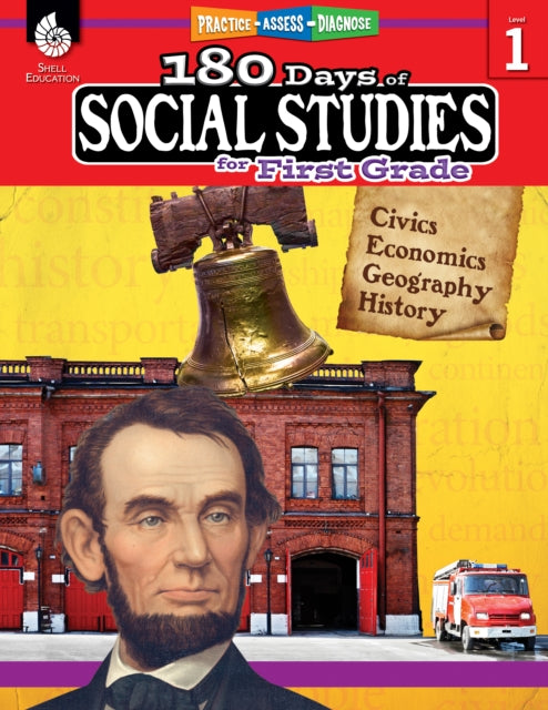 Book cover of: 180 Days™: Social Studies for First Grade. By: Kathy Flynn
