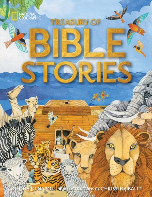 Book cover of: Treasury of Bible Stories. By: National Geographic Kids