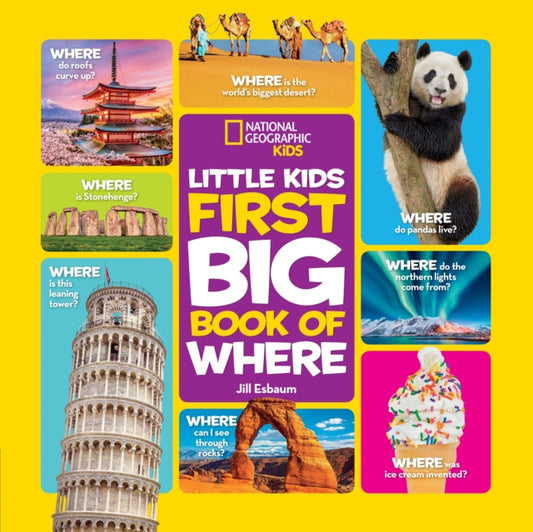 Book cover of: Little Kids First Big Book of Where. By: Jill Esbaum