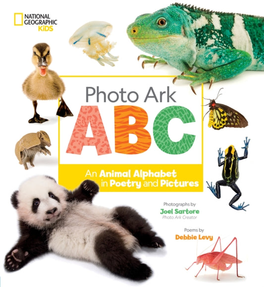 Book cover of: Photo Ark ABC. By: National Geographic Kids