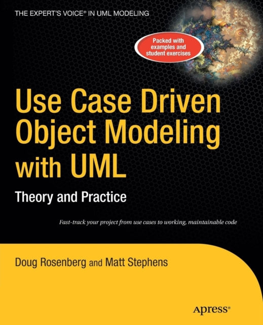 Book cover of: Use Case Driven Object Modeling with UML. By: Don Rosenberg