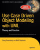 Book cover of: Use Case Driven Object Modeling with UML. By: Don Rosenberg