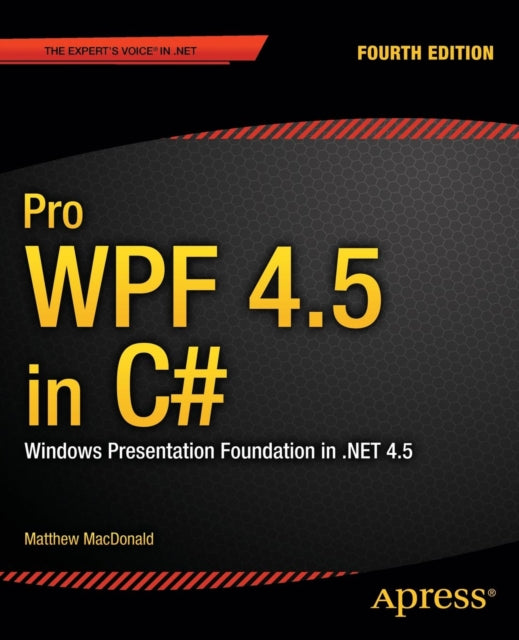 Book cover of: Pro WPF 4.5 in C#