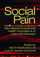 Book cover of: Social Pain. By: Geoff MacDonald