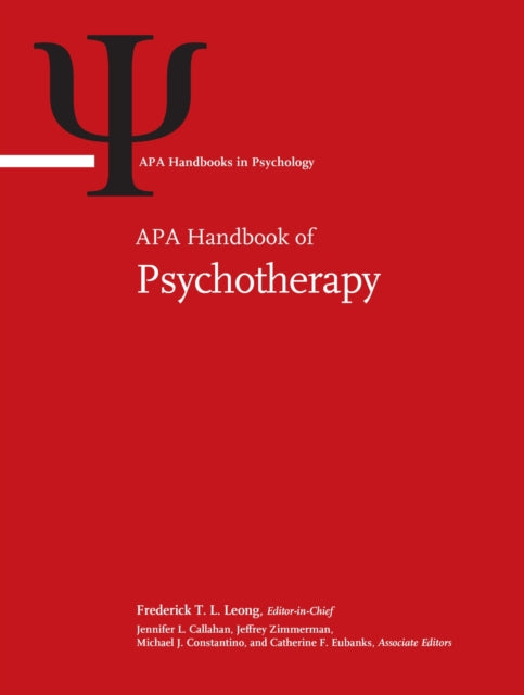 Book cover of: APA Handbook of Psychotherapy. By: Frederick T. L. Leong