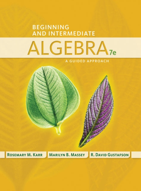 Book cover of: Beginning and Intermediate Algebra. By: Rosemary Karr