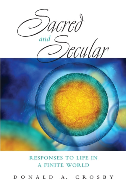Book cover of: Sacred and Secular. By: DONALD A CROSBY