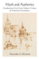 Book cover of: Myth and Authority. By: BERTLAND