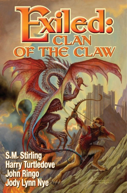Book cover of: Exiled: Clan Of The Claw. By: Harry Turtledove