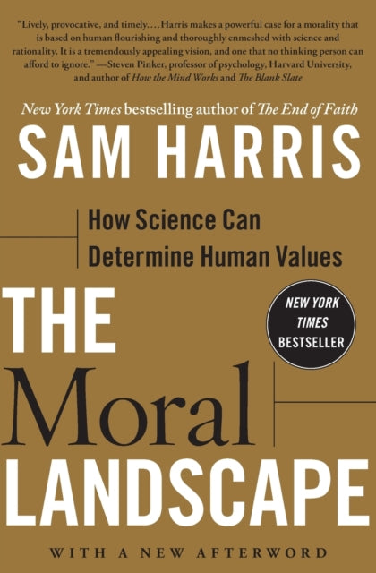 Book cover of: Moral Landscape. By: Sam Harris