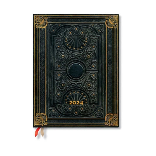 Book cover of: Nocturnelle (Nocturnelle) Ultra 12-month Dayplanner 2024. By: Paperblanks