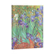 Book cover of: Van Gogh’s Irises Ultra Lined Hardcover Journal. By: Paperblanks