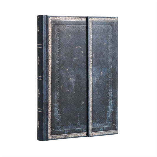 Book cover of: Inkblot (Old Leather Collection) Midi Lined Journal. By: Paperblanks