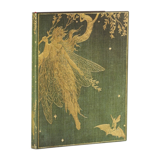 Book cover of: Olive Fairy (Lang’s Fairy Books) Ultra Unlined Softcover Flexi Journal (Elastic Band Closure). By: Paperblanks