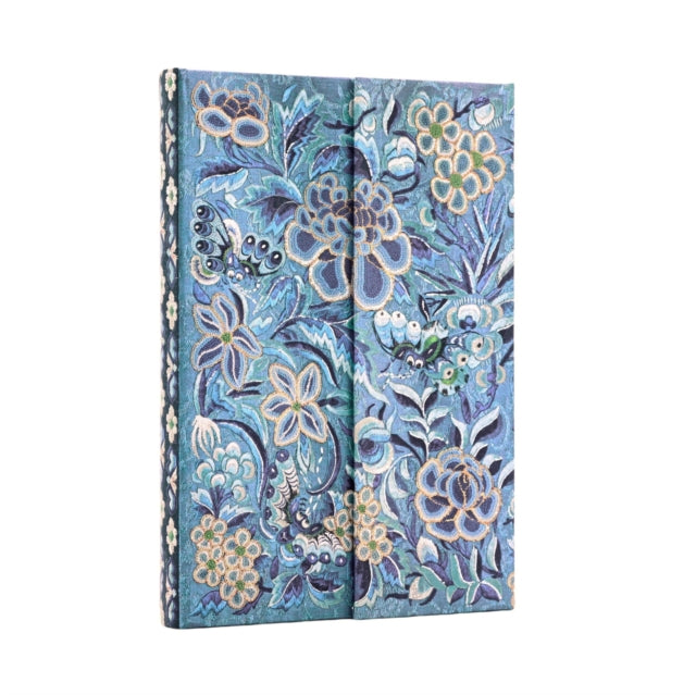 Book cover of: Blue Willow (Celebrate Hanfu) Mini Unlined Hardcover Journal (Wrap Closure)