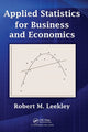 Book cover of: Applied Statistics for Business and Economics. By: Robert M. Leekley
