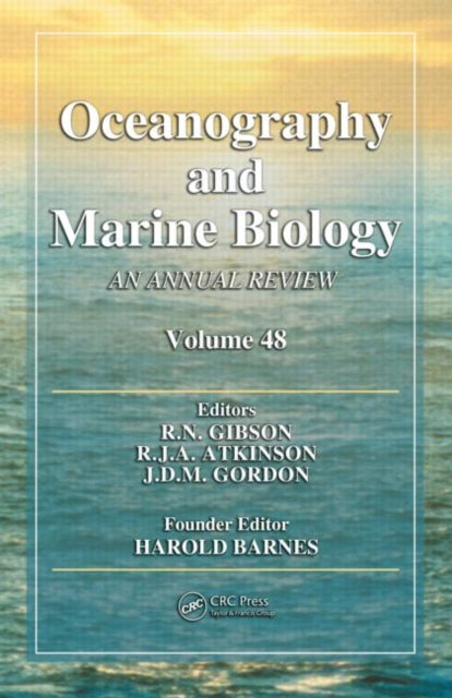 Book cover of: Oceanography and Marine Biology. By: R. N. Gibson