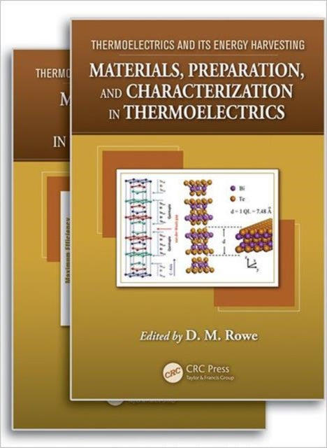 Book cover of: Thermoelectrics and its Energy Harvesting, 2-Volume Set. By: David Michael Rowe