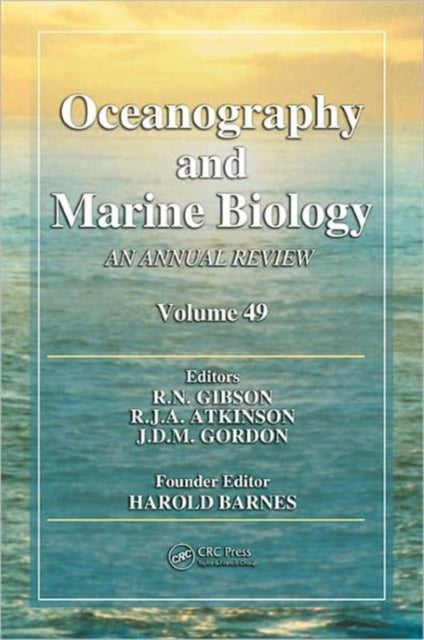 Book cover of: Oceanography and Marine Biology. By: R. N. Gibson