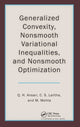 Book cover of: Generalized Convexity, Nonsmooth Variational Inequalities, and Nonsmooth Optimization