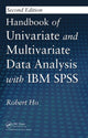 Book cover of: Handbook of Univariate and Multivariate Data Analysis with IBM SPSS. By: Robert Ho
