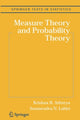 Book cover of: Measure Theory and Probability Theory