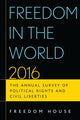 Book cover of: Freedom in the World 2016. By: Freedom House