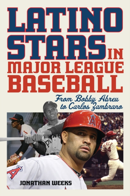 Book cover of: Latino Stars in Major League Baseball. By: Jonathan Weeks