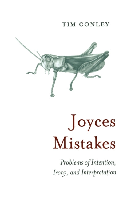 Book cover of: Joyces Mistakes. By: Tim Conley